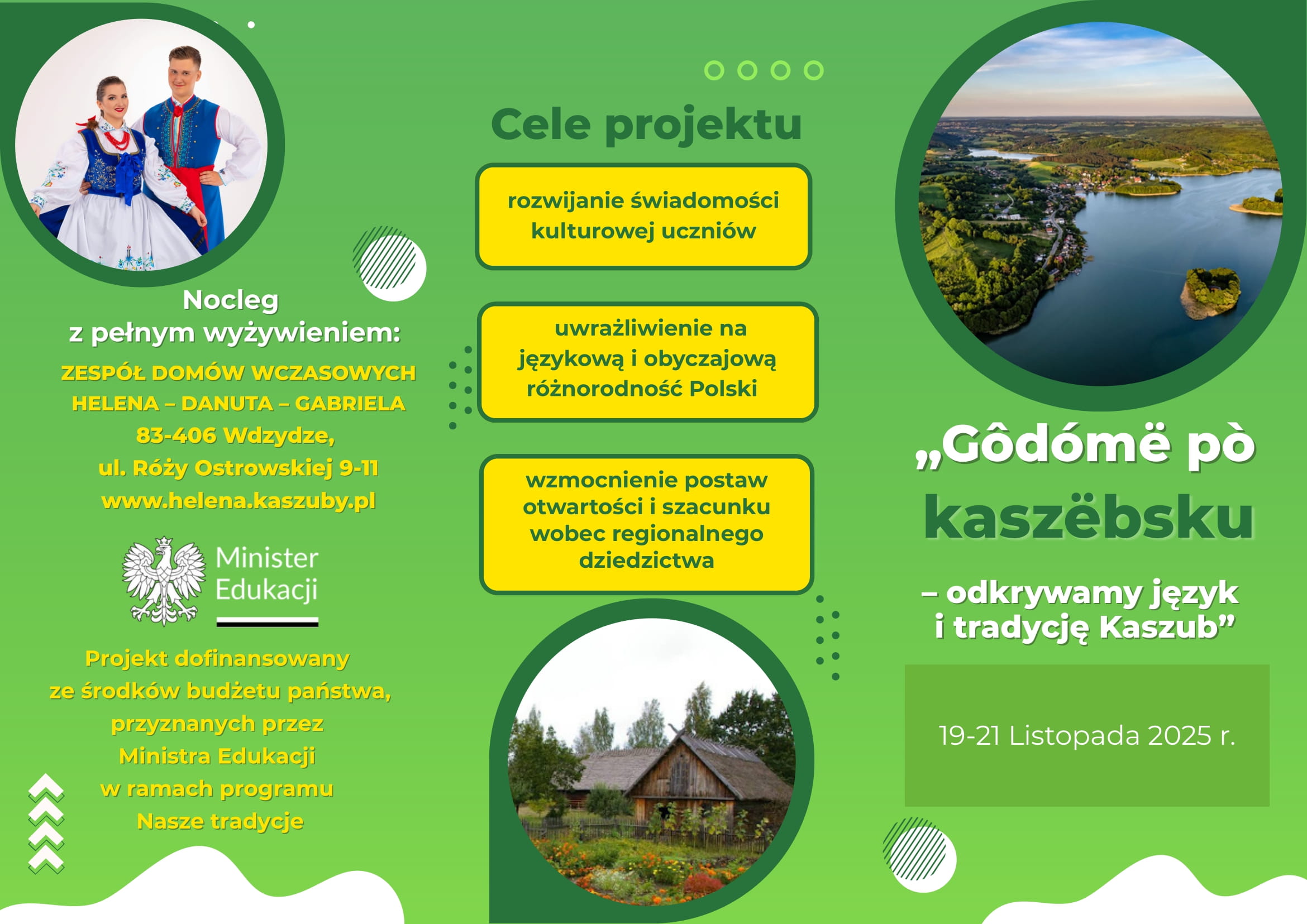 Gôdómë pò kaszëbsku ulotka 1